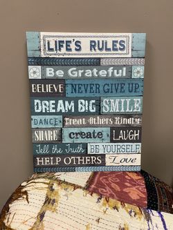 Beautiful Affirmation Wall Art!!
