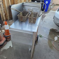 Commercial Gas Deep Fryer