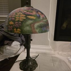 Beautiful Painted Lamp