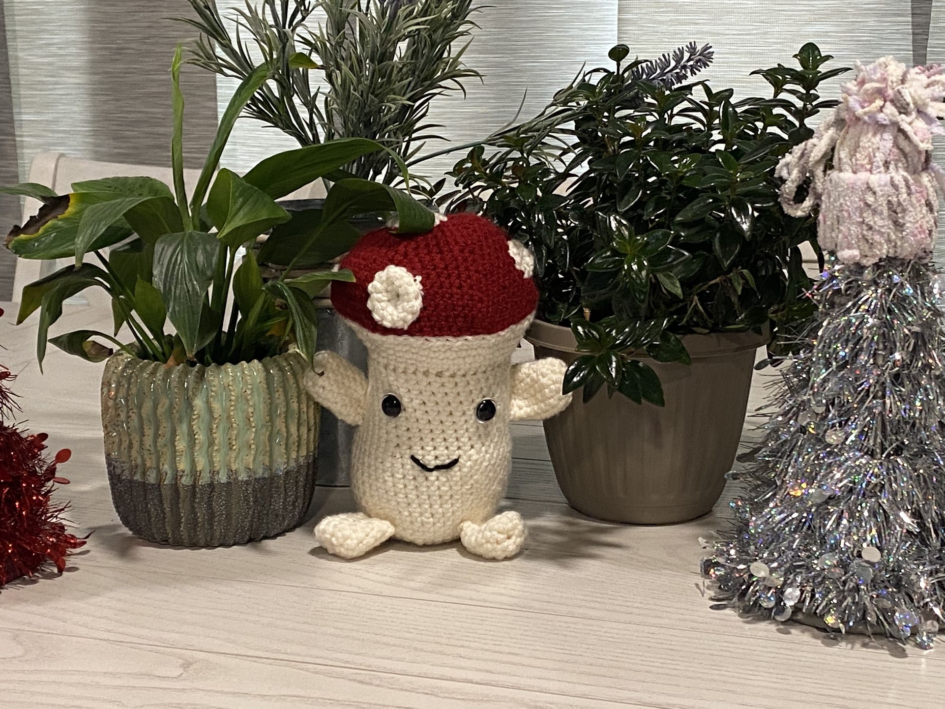 Handmade Crochet Mushroom