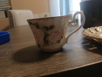 ​Vintage Royal Sutherland H&M Fine Bone China Teacup – Pink Roseskmn