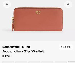 accordion wallet