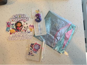 Gabby’s Dollhouse 3rd Birthday Party Items