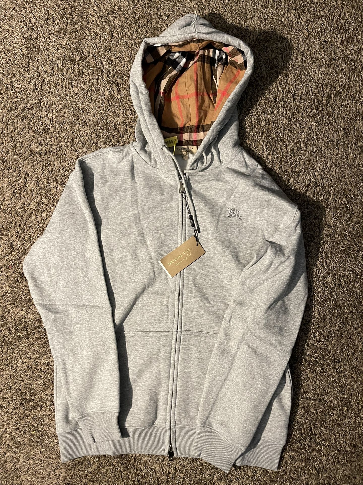Grey Burberry Sweater Size L