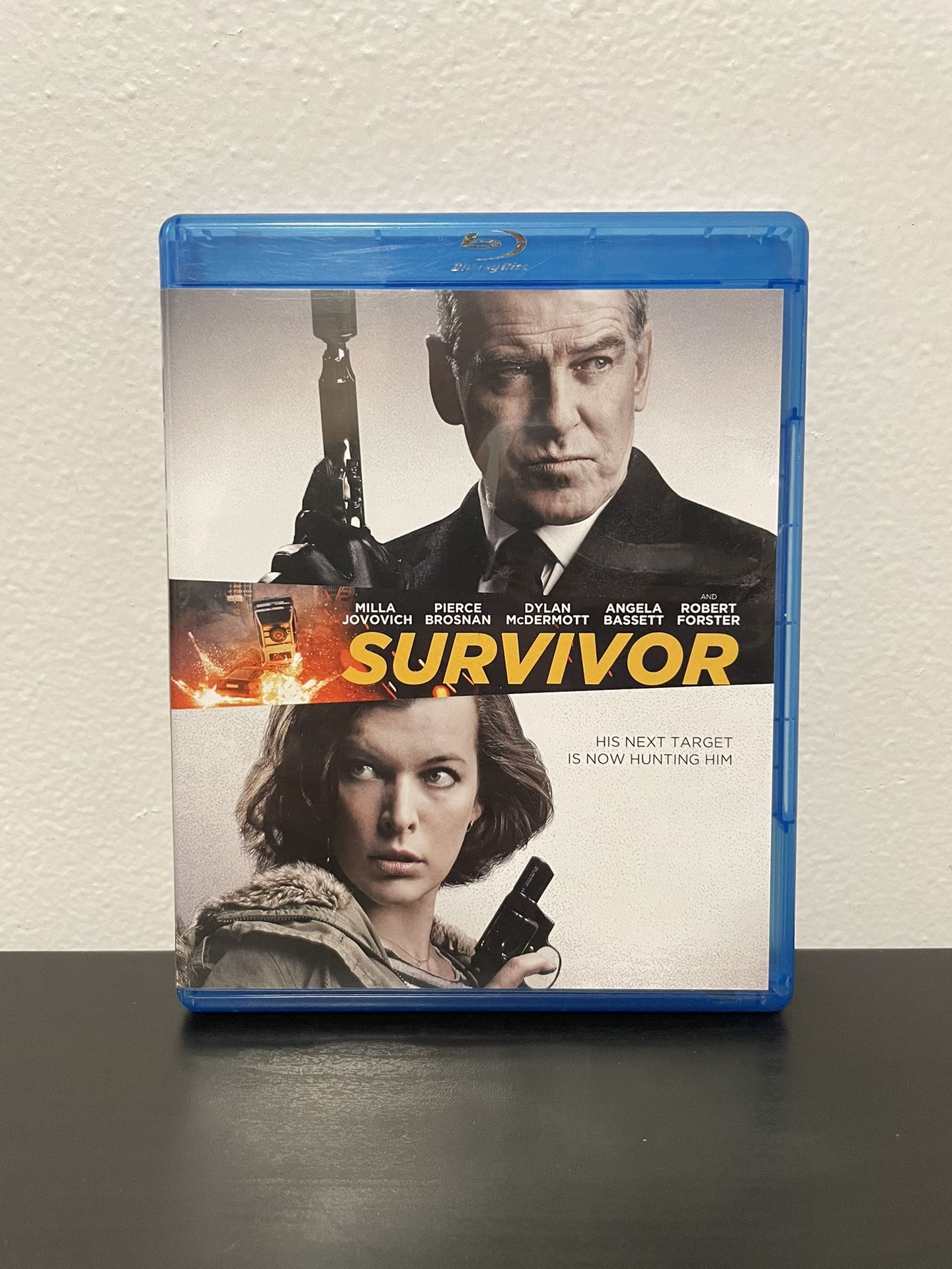 Survivor Blu-Ray Movie Pierce Brosnan Milla Jovovich 2014