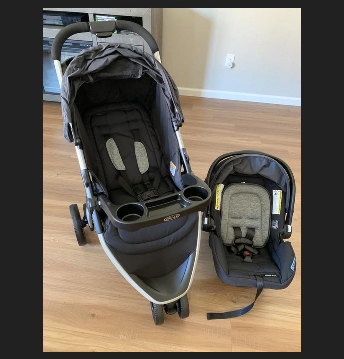 Car Seat with stroller 