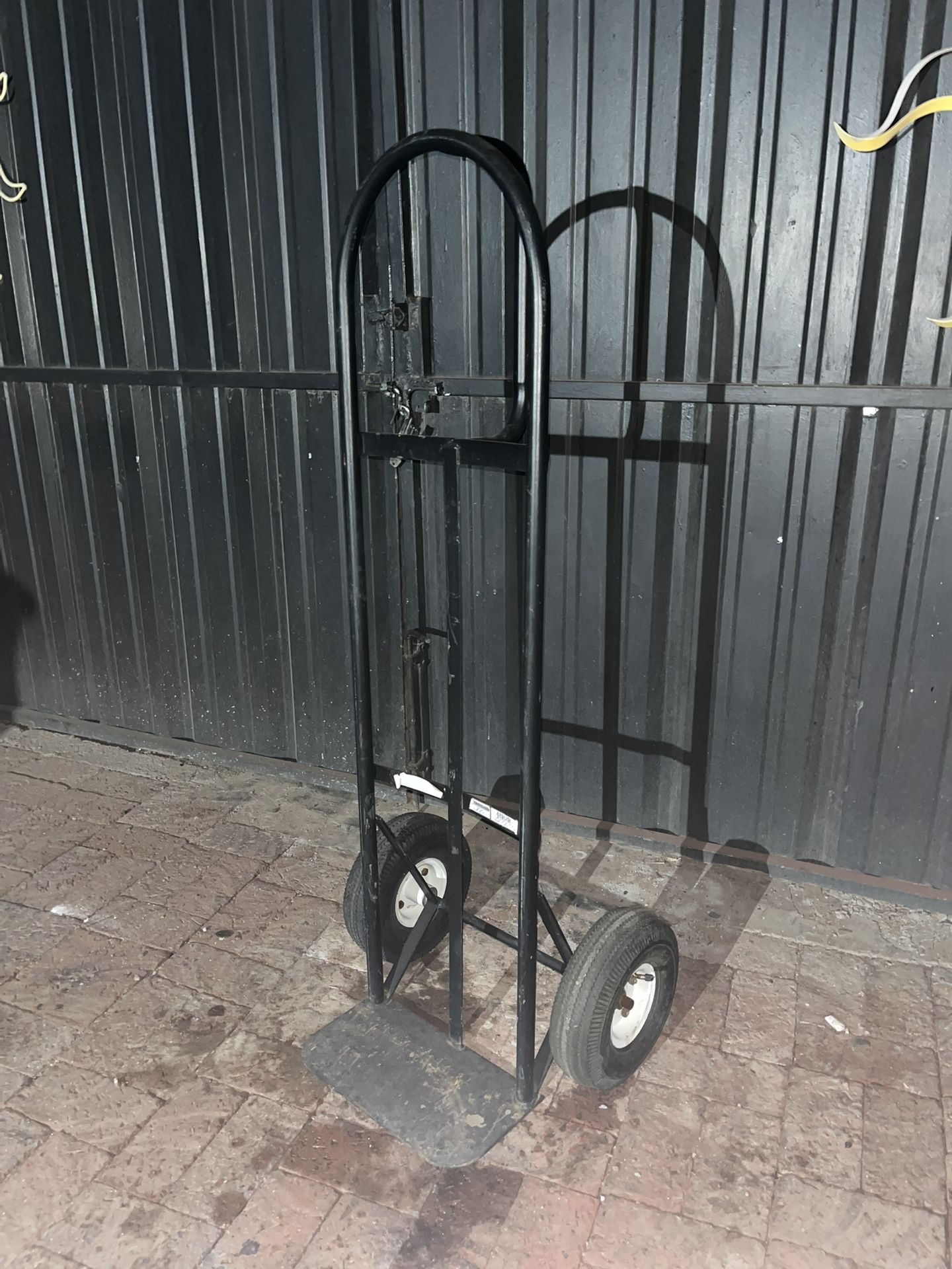 Black Handtruck Dolly w/ Air type tires