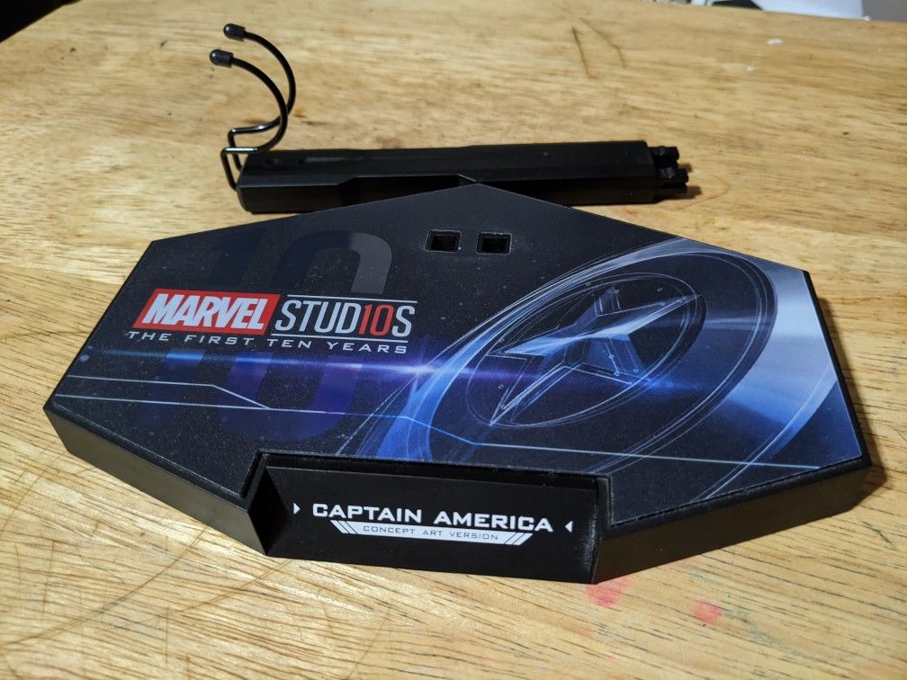 Hot Toys figure stand for Captain America Concept Art Version