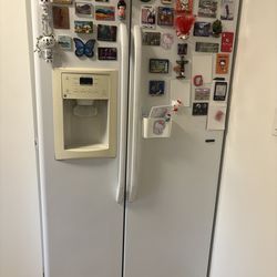 Free  side by side refrigerator