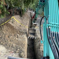 Utility Trenches Excavator 