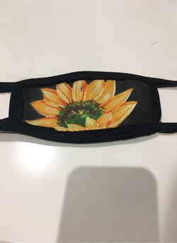 Kids sunflower mask $2