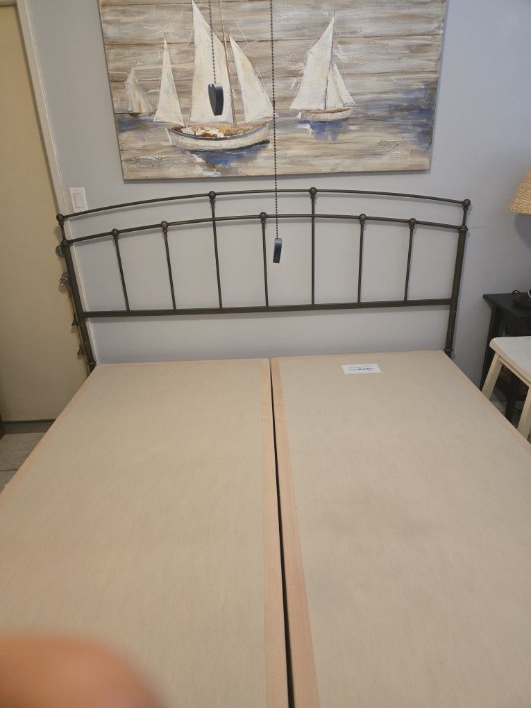 Cal King Metal Headboard
