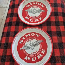 Vintage Simon Pure Beer Tray