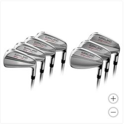 Kirkland Signature 7-piece Players Iron Set, Right Handed. Regular