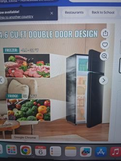 Small refrigerator and medium one