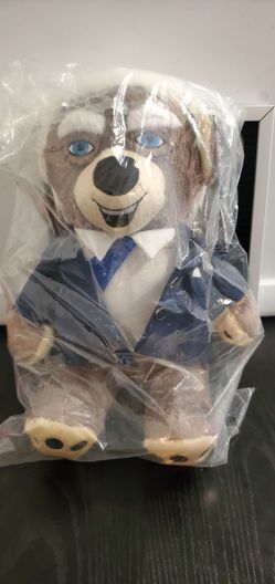 Bidey Bear" plush doll