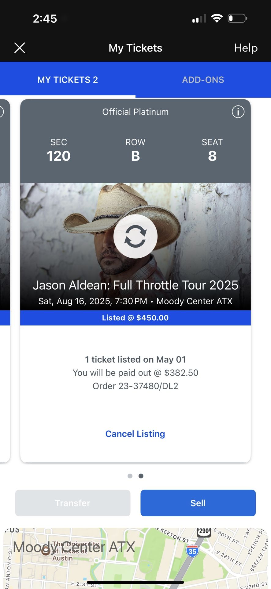 Jason Aldean 8.16.25 Austin TX