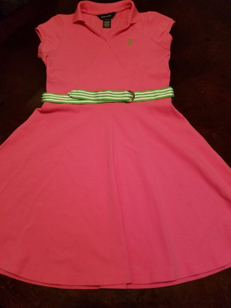 Girl's Ralph Lauren Polo Dress. Size XL (16)