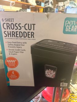 New paper shredder