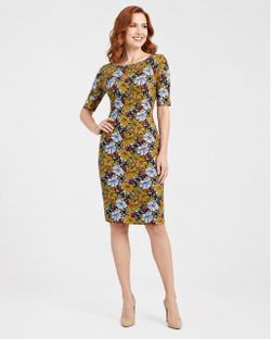 Lularoe Julia Dress Floral Vintage Vibes Print Size Medium
