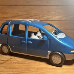 Fisher-Price Dollhouse Loving Family Twins Teal Mini Van Doll Vehicle