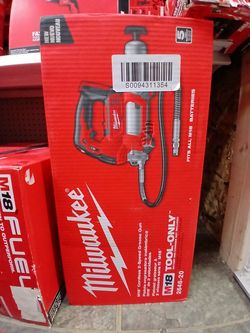 Milwaukee New Grease  Gun 18