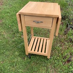 Hardwood Kitchen Cart
