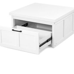 Washer and Dryer Stand - Universal Laundry Pedestal Washing Machine Stand Base with Drawer - Riser for Washer and Dryer Pedestals - Compatible with Sa