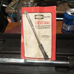 Craftsman Digital Torque Micro Adjusting Torque Wrench