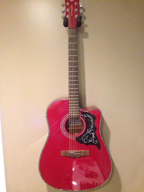 Acoustic Electric Guitar, Randy Jackson's for Sale in Kirkland, WA