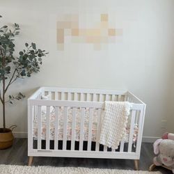 Baby Crib With Mattress