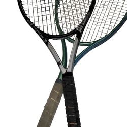 Two Tennis Rackets, Prince Force 3 And Yonex 