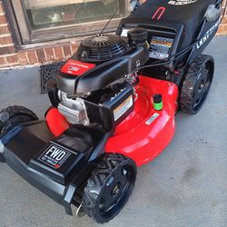 CRAFTSMAN M250 SELF PROPELLED MOWER WITH BAGGER 