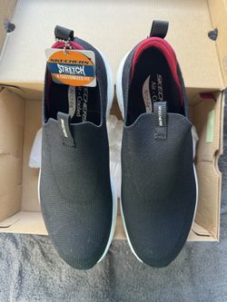 Skechers Arch Fit / Mens / KEEP IT UP/ BLACK/WHITE