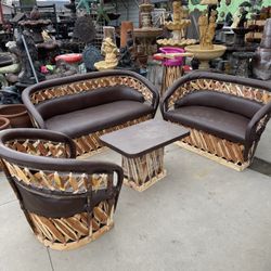 Sofa Set $1300. Table Sat $1100. Same Color Of Sofas 