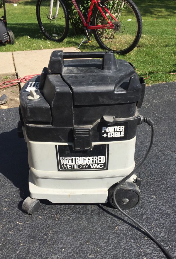 Porter Cable 7810 Tool Triggered Wet/Dry vacuum for Sale in Algonquin