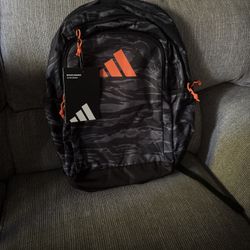 Adidas Affiliate Backpack Essential Camo Black/Orange Unisex