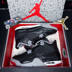 Jordan 4 Bred Reimagined Size 6.5
