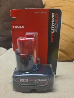 Milwaukee M12 RedLithium XC4.0 Battery