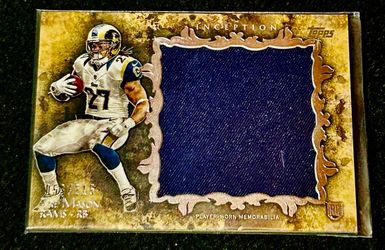 (RC) Tre Mason Jumbo Patch Relic 53/215 Topps Inception