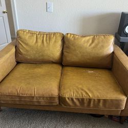 Small Leather Couch