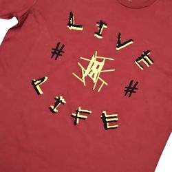 Live Life Premium  Large Tshirt