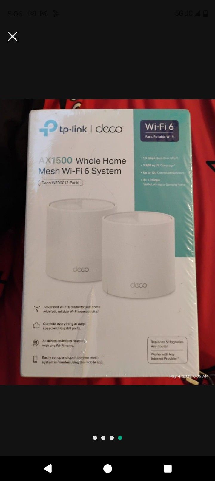 TP Link|DECO Wifi 6 System