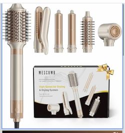 6 in 1 Hair Dryer and Straightener