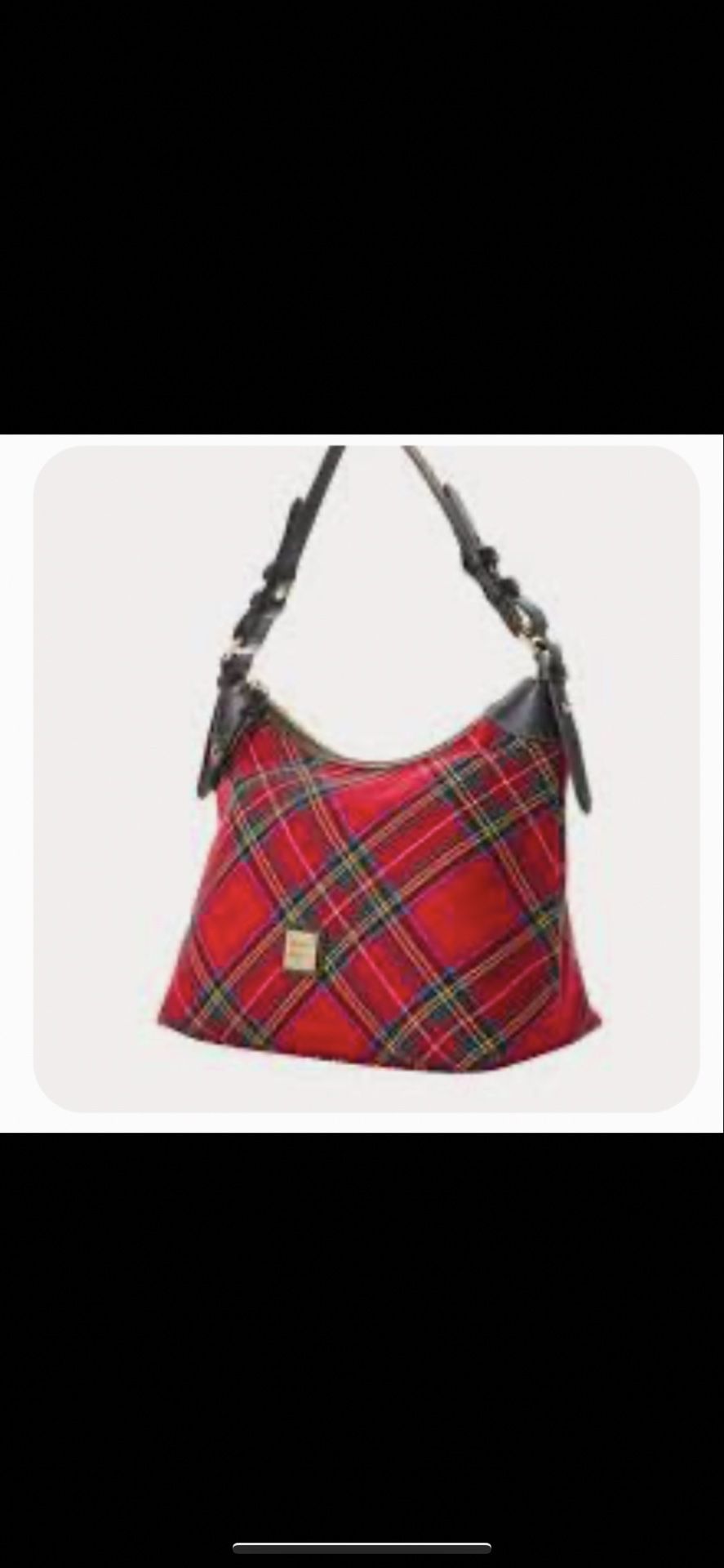 New With Tags Dooney And Bourke Plaid Purse