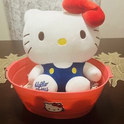 Hello Kitty And Basket