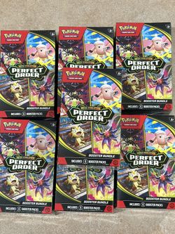 Pokemon TCG Perfect Order Booster Bundles