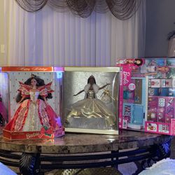 4 piece Barbie Collection