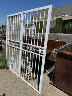 Stell Double security door