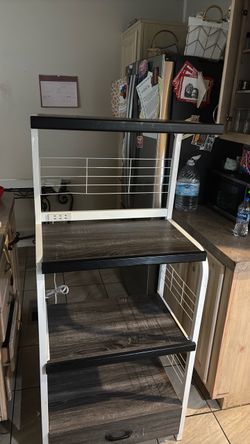 Kitchen Baker's Rack with Shelves